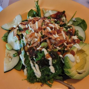 Mel’s Tiki Cafe - Chicken, Rice with Greens. HEALTHY! - Breakfast & Brunch Near Me - Indialantic, Florida Mel’s Tiki Cafe - Chicken, Rice with Greens. HEALTHY! - Breakfast & Brunch Near Me - Indialantic, Florida