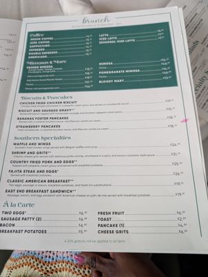 Menu photo 5 Grace's Houston, TX