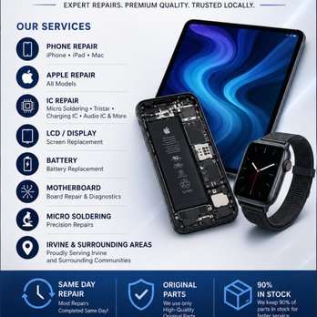 Fast Apple Repair - iPhone & iPad Repair - IT Services & Computer Repair Near Me - Irvine, California Fast Apple Repair - iPhone & iPad Repair - IT Services & Computer Repair Near Me - Irvine, California