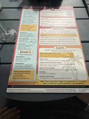 Menu photo 2 Coastal Salt Ocean City, MD