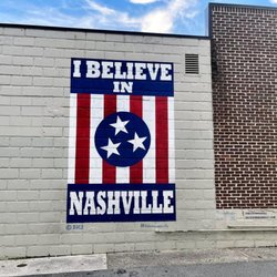 I Believe in Nashville Mural