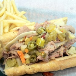 Rocky's Gyros - Italian Beef w/ hot peppers!!!! YUMMY