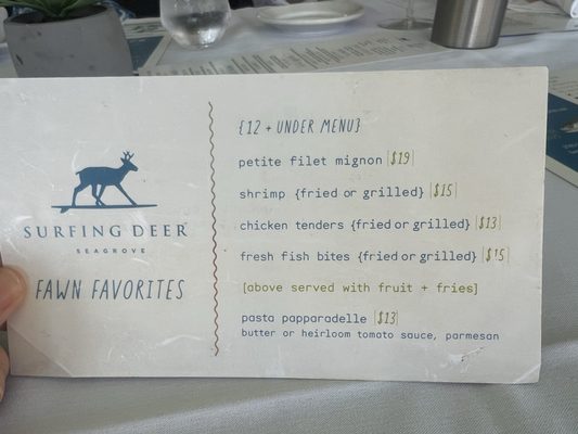 Menu photo 1 Surfing Deer Seagrove Beach, FL Menu photo 1 Surfing Deer Seagrove Beach, FL