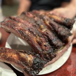 Cattleman's Steakhouse at Indian Cliffs Ranch - Wow...these ribs were great!!