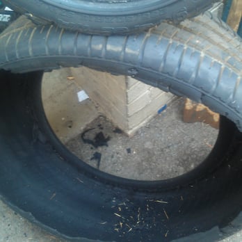 Premier Autoworks - Tire after it blew out. It had less than 30 miles on it. - Used Car Dealers Near Me - Albany, Georgia Premier Autoworks - Tire after it blew out. It had less than 30 miles on it. - Used Car Dealers Near Me - Albany, Georgia