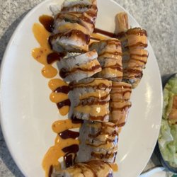 Kobe Steak & Seafood Sushi Bar - Scorpion sushi - tastes really good