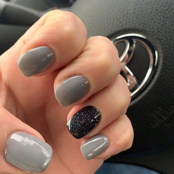Finger Nails - Right after getting my 3rd set - Nail Salons Near Me - Columbus, Ohio