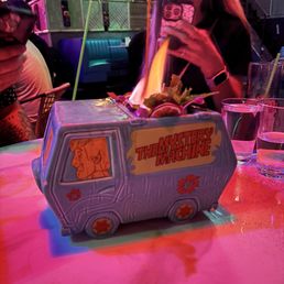 The volcano! If 6 people order it you can get this Mystery Machine cup