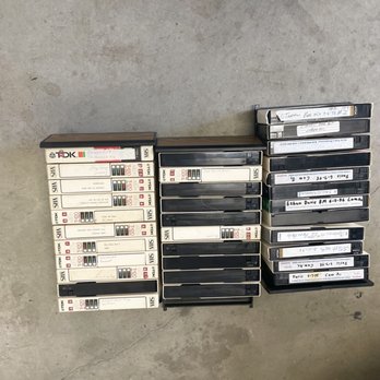 Memory Converter - These are some of the tapes I handed off. We worked together twice after an initial consultation. - Digitizing Services Near Me - Hollywood, Florida