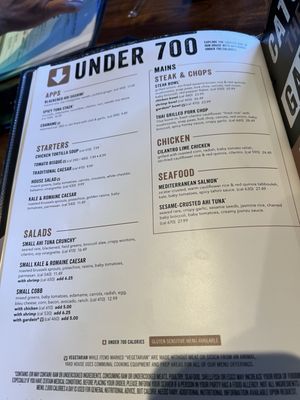Menu photo 3 Yard House Las Vegas, NV