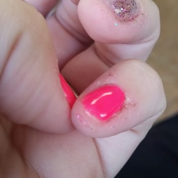 Signature Nails and Spa - There is gel all over my finger tip, and not just this one, in every finger - Day Spas Near Me - Chandler, Arizona Signature Nails and Spa - There is gel all over my finger tip, and not just this one, in every finger - Day Spas Near Me - Chandler, Arizona
