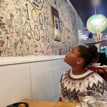 Umaido - My princess admires the wall art. - Ramen Near Me - Suwanee, Georgia Umaido - My princess admires the wall art. - Ramen Near Me - Suwanee, Georgia