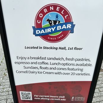 Cornell Dairy Bar - Ice Cream & Frozen Yogurt Near Me - Ithaca, New York