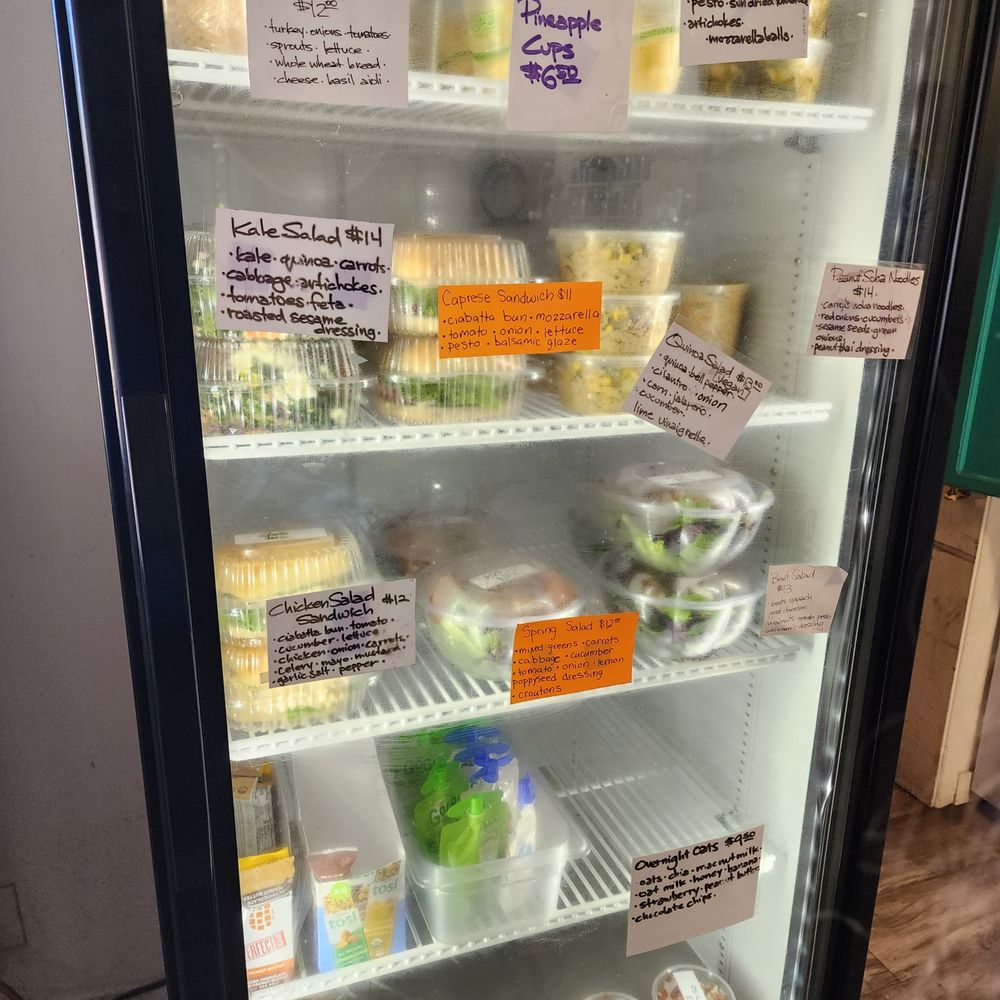 Wake Up Coffee Bar - Cold fridge for take home foods - Coffee & Tea Near Me - Hanalei, Hawaii Wake Up Coffee Bar - Cold fridge for take home foods - Coffee & Tea Near Me - Hanalei, Hawaii