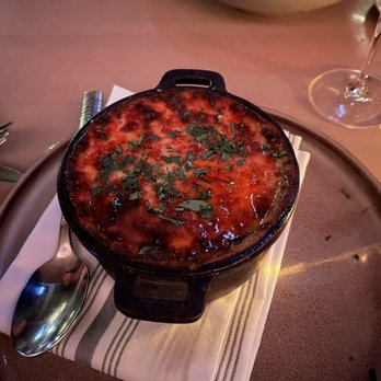 LÝRA - Cast Iron Moussaka - Greek Near Me - Chicago, Illinois
