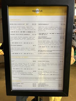 Menu photo 5 Eggslut Seattle, WA Menu photo 5 Eggslut Seattle, WA