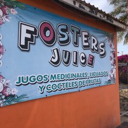 Foster's Juice - Sign
