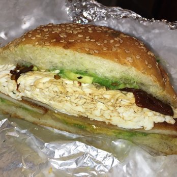 Los fuertes de loreto - Half of my chicken cemitas. Yumm - Mexican Near Me - Hillsdale, New Jersey