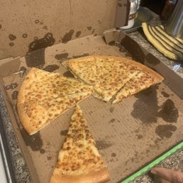a pizza in a pizza box