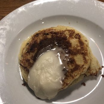 Denny's - New Cinnamon Roll Pancake Breakfast (Doesn't look like the picture on the menu)... - Diners Near Me - Goodyear, Arizona Denny's - New Cinnamon Roll Pancake Breakfast (Doesn't look like the picture on the menu)... - Diners Near Me - Goodyear, Arizona