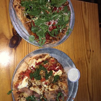 Pinthouse Pizza - Shroomin' Goat, Ooh La La, The Armadillo, Honey Pear - Pizza Near Me - Austin, Texas