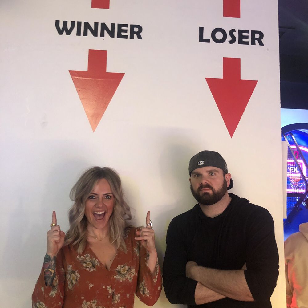Players Pub - Photo station. Obviously I won. - Arcades Near Me - Denver, Colorado