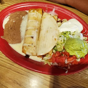 Poblanos Mexican Grill & Bar - Shredded chicken chimichonga - Mexican Near Me - Clearwater, Florida Poblanos Mexican Grill & Bar - Shredded chicken chimichonga - Mexican Near Me - Clearwater, Florida
