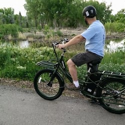 Pedego Stretch on the Jordan River Trail