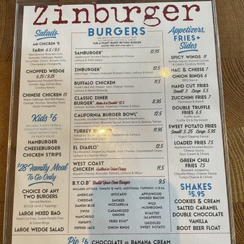 Zinburger - Burgers Near Me - Gilbert, Arizona Zinburger - Burgers Near Me - Gilbert, Arizona