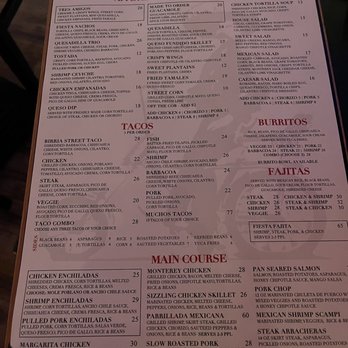 Mesita - Food menu. They don't publish prices online, now you see why. - Mexican Near Me - Rockville Centre, New York Mesita - Food menu. They don't publish prices online, now you see why. - Mexican Near Me - Rockville Centre, New York