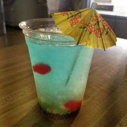 Thelma's Skateland 2 - Our awesome under the sea punch.