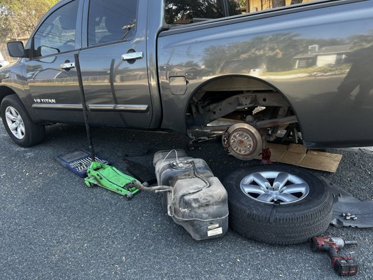 Vehicle Won’t start Cause the fuel pump problem - The truck wouldn’t start so I check all the electrical components and it ended up being a fuel pump issue Vehicle Won’t start Cause the fuel pump problem - The truck wouldn’t start so I check all the electrical components and it ended up being a fuel pump issue