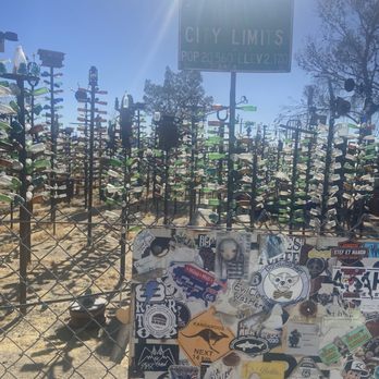 Elmer's Bottle Tree Ranch - Part of the ranch. - Ranches Near Me - Oro Grande, California