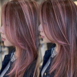 JMY Hair Salon - Dusty Rose Brown