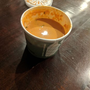 Oak Wood Fire Kitchen - Ridiculously small amount of tomato basil soup. - Pizza Near Me - Draper, Utah Oak Wood Fire Kitchen - Ridiculously small amount of tomato basil soup. - Pizza Near Me - Draper, Utah