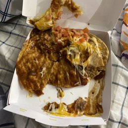 This is what they offer.  I called to complain and before I could say something the manager said "is it the Mexican pizza?"