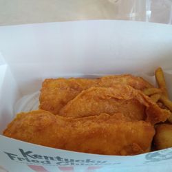 KFC - 3 PC Long John chicken combo