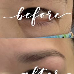 Just a closer look from a caterpillar brow to its normal shape! Just a closer look from a caterpillar brow to its normal shape!