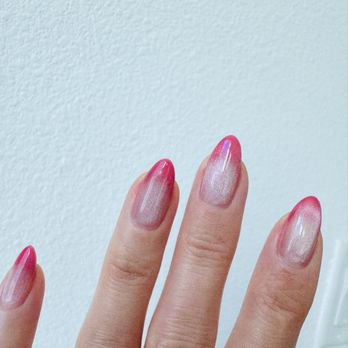 NaturaBella - Pink cat-eye French tips - Skin Care Near Me - Missouri City, Texas NaturaBella - Pink cat-eye French tips - Skin Care Near Me - Missouri City, Texas