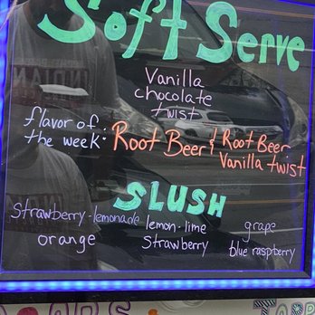 Custard's Last Stand - The root beer ice cream twisted with vanilla is excellent. - Ice Cream & Frozen Yogurt Near Me - Long Lake, New York Custard's Last Stand - The root beer ice cream twisted with vanilla is excellent. - Ice Cream & Frozen Yogurt Near Me - Long Lake, New York