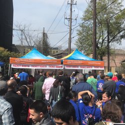 Greater Heights Area Chamber of Commerce - Line for tickets -for food