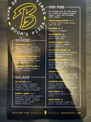 Menu photo 4 Boom's Pizza Lakewood, OH Menu photo 4 Boom's Pizza Lakewood, OH