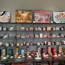 Fragonard - The perfume cases as so pretty! Just fun to look at.