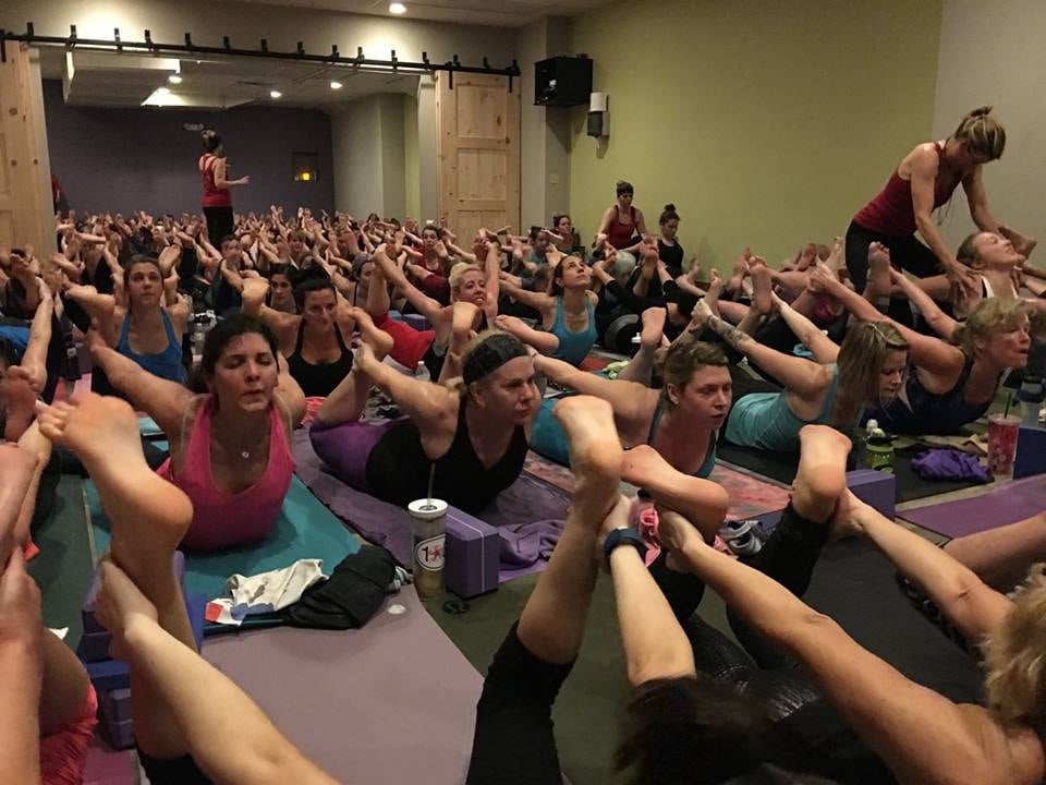 Social spots from The Yoga Shop