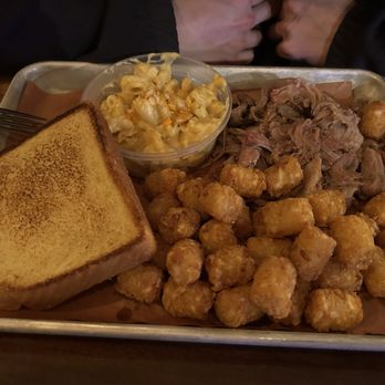 Revolution Barbeque - Pulled Pork Plate with Mac and Cheese and Texas Toast - Barbeque Near Me - Lafayette, Indiana