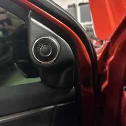 AMS Mobile Electronics & Home Theater - Custom built "sail panel" for C7 tweeter in a Raptor Ranger