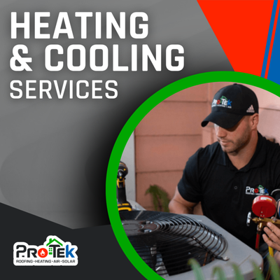 Heating & Cooling Services - Your Trusted Partner for Heating & Cooling in Tampa, FL
At Protek Roofing, Heating, Air & Solar, comfort isn’t just a promise—it’s a standard. Based in the heart of Tampa, FL, Protek delivers comprehensive, top-tier heating and cooling solutions designed to keep your home or business running efficiently, no matter the season. Whether you're braving the Florida heat or seeking a little warmth during those rare chilly nights, Protek's HVAC services are tailored to maximize comfort, minimize energy waste, and provide peace of mind through every season.
With deep roots in the Tampa Bay community and a leadership team that blends decades of HVAC expertise with a customer-first philosophy, Protek has become the go-to HVAC provider for homeowners who value integrity, clear communication, and exceptional results.
Cooling Services That Beat the Florida Heat
Florida is famous for its sweltering summers and high humidity levels—and that’s exactly why Protek’s cooling services are built for reliability, efficiency, and performance. Protek offers everything from emergency AC repairs to brand-new installations, ensuring your home remains a refreshing oasis all year long.
AC Repair
AC Installation
AC Maintenance
Ductless Mini-Splits
Heating Services That Keep You Cozy When It Counts
While Florida winters may be mild, a reliable heating system is still essential—especially during those chilly overnight lows. Protek provides professional heating repair, installation, and maintenance services that ensure your home stays warm, safe, and energy-efficient.
Heating Repair
Heating Installation
Heating Maintenance
Heat Pumps
Energy Efficiency & Home Comfort Optimization
Protek doesn’t just install HVAC systems—they help you get the most out of them. Their services are centered around increasing comfort, reducing energy consumption, and improving indoor air quality. By integrating tools like programmable thermostats, zoning systems, and high-efficiency HVAC units, Protek customizes solutions that align with your lifestyle and long-term energy goals.
They also offer home energy audits, which assess your property’s insulation, airflow, and HVAC performance. Based on the results, their team recommends actionable improvements to enhance comfort and reduce waste—ensuring every dollar you spend on heating and cooling goes further.
Highly Trained Technicians & Clear Communication
At Protek, service begins with professionalism. Their team of certified HVAC technicians undergoes continuous training to stay updated on the latest industry technologies, safety standards, and best practices. More importantly, they’re trained to communicate clearly—explaining issues in simple terms, offering transparent pricing, and presenting repair or replacement options without pressure.
This emphasis on customer experience is part of what sets Protek apart. Homeowners and businesses alike can count on timely arrivals, clean workspaces, and respectful technicians who treat every home as if it were their own.
Financing & Maintenance Agreements
Heating and cooling upgrades don’t need to be financially overwhelming. Protek offers flexible financing options that make high-quality comfort accessible for every budget. Whether you're replacing a worn-out AC system or upgrading to a new heat pump, their financing plans help spread out the cost over time—so you can make the improvements you need without delay.
To further protect your investment, Protek also offers maintenance agreements. These plans include seasonal tune-ups, priority service, and exclusive discounts, ensuring your HVAC system stays in peak condition year after year.
Their fast response times and extensive service area make them a dependable choice for HVAC emergencies and long-term maintenance alike.
The Protek Promise
When you choose Protek Roofing, Heating, Air & Solar for your heating and cooling needs, you’re getting more than just an HVAC provider—you’re gaining a trusted partner. Founded on values like integrity, craftsmanship, and world-class communication, Protek delivers an unmatched experience in home comfort services.
Whether you’re in need of urgent HVAC repairs or planning an upgrade to a more energy-efficient system, Protek has the knowledge, tools, and customer-first approach to make your experience seamless and stress-free.
Let Protek keep your home cool in the summer, warm in the winter, and comfortable every day in between. Experience the difference that quality service and expert care can make—choose Protek for all your heating and cooling needs. Heating & Cooling Services - Your Trusted Partner for Heating & Cooling in Tampa, FL
At Protek Roofing, Heating, Air & Solar, comfort isn’t just a promise—it’s a standard. Based in the heart of Tampa, FL, Protek delivers comprehensive, top-tier heating and cooling solutions designed to keep your home or business running efficiently, no matter the season. Whether you're braving the Florida heat or seeking a little warmth during those rare chilly nights, Protek's HVAC services are tailored to maximize comfort, minimize energy waste, and provide peace of mind through every season.
With deep roots in the Tampa Bay community and a leadership team that blends decades of HVAC expertise with a customer-first philosophy, Protek has become the go-to HVAC provider for homeowners who value integrity, clear communication, and exceptional results.
Cooling Services That Beat the Florida Heat
Florida is famous for its sweltering summers and high humidity levels—and that’s exactly why Protek’s cooling services are built for reliability, efficiency, and performance. Protek offers everything from emergency AC repairs to brand-new installations, ensuring your home remains a refreshing oasis all year long.
AC Repair
AC Installation
AC Maintenance
Ductless Mini-Splits
Heating Services That Keep You Cozy When It Counts
While Florida winters may be mild, a reliable heating system is still essential—especially during those chilly overnight lows. Protek provides professional heating repair, installation, and maintenance services that ensure your home stays warm, safe, and energy-efficient.
Heating Repair
Heating Installation
Heating Maintenance
Heat Pumps
Energy Efficiency & Home Comfort Optimization
Protek doesn’t just install HVAC systems—they help you get the most out of them. Their services are centered around increasing comfort, reducing energy consumption, and improving indoor air quality. By integrating tools like programmable thermostats, zoning systems, and high-efficiency HVAC units, Protek customizes solutions that align with your lifestyle and long-term energy goals.
They also offer home energy audits, which assess your property’s insulation, airflow, and HVAC performance. Based on the results, their team recommends actionable improvements to enhance comfort and reduce waste—ensuring every dollar you spend on heating and cooling goes further.
Highly Trained Technicians & Clear Communication
At Protek, service begins with professionalism. Their team of certified HVAC technicians undergoes continuous training to stay updated on the latest industry technologies, safety standards, and best practices. More importantly, they’re trained to communicate clearly—explaining issues in simple terms, offering transparent pricing, and presenting repair or replacement options without pressure.
This emphasis on customer experience is part of what sets Protek apart. Homeowners and businesses alike can count on timely arrivals, clean workspaces, and respectful technicians who treat every home as if it were their own.
Financing & Maintenance Agreements
Heating and cooling upgrades don’t need to be financially overwhelming. Protek offers flexible financing options that make high-quality comfort accessible for every budget. Whether you're replacing a worn-out AC system or upgrading to a new heat pump, their financing plans help spread out the cost over time—so you can make the improvements you need without delay.
To further protect your investment, Protek also offers maintenance agreements. These plans include seasonal tune-ups, priority service, and exclusive discounts, ensuring your HVAC system stays in peak condition year after year.
Their fast response times and extensive service area make them a dependable choice for HVAC emergencies and long-term maintenance alike.
The Protek Promise
When you choose Protek Roofing, Heating, Air & Solar for your heating and cooling needs, you’re getting more than just an HVAC provider—you’re gaining a trusted partner. Founded on values like integrity, craftsmanship, and world-class communication, Protek delivers an unmatched experience in home comfort services.
Whether you’re in need of urgent HVAC repairs or planning an upgrade to a more energy-efficient system, Protek has the knowledge, tools, and customer-first approach to make your experience seamless and stress-free.
Let Protek keep your home cool in the summer, warm in the winter, and comfortable every day in between. Experience the difference that quality service and expert care can make—choose Protek for all your heating and cooling needs.