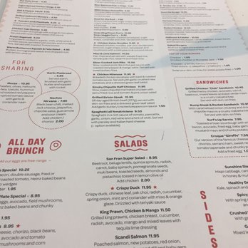 Giraffe - Menu - Modern European Near Me - Hounslow, XGL