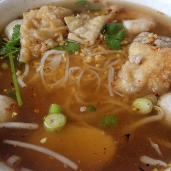 Tantawan Thai Kitchen - Couldn't wait to dig in before taking the photo of the Tom Yum Noodle Soup - Thai Near Me - Rosemead, California Tantawan Thai Kitchen - Couldn't wait to dig in before taking the photo of the Tom Yum Noodle Soup - Thai Near Me - Rosemead, California
