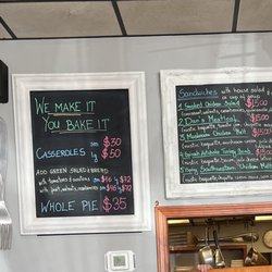Roosters Cafe - The menus